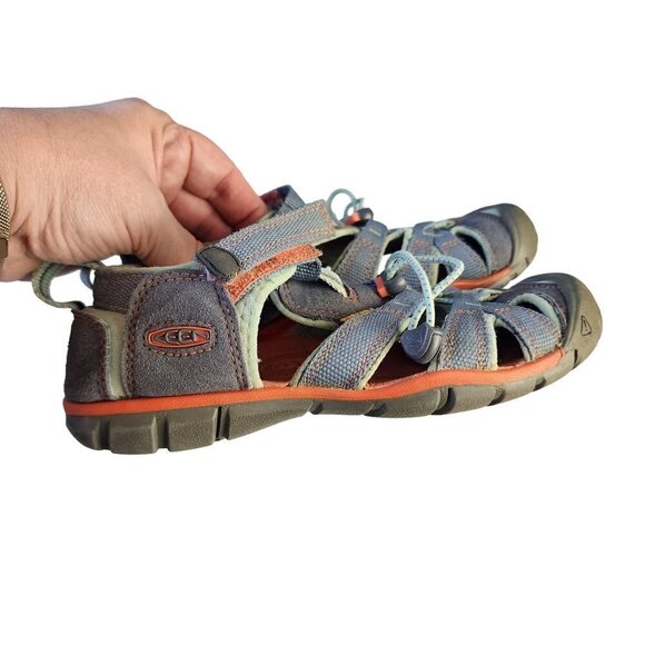 Keen Seacamp II Original Hybrid Water Sandal Big Girls Size 2 - Picture 11 of 13